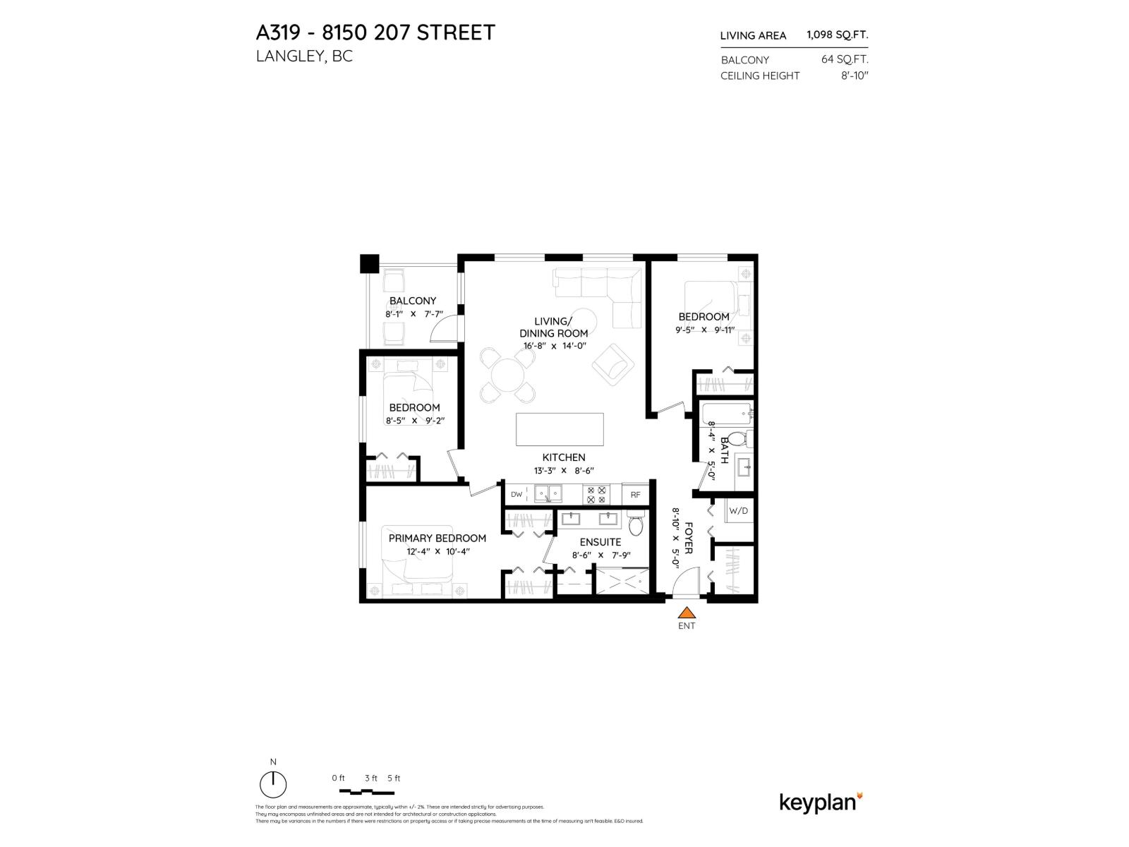 A319 8150 207 Street, Langley, British Columbia  V2Y 4J2 - Photo 40 - R3104337