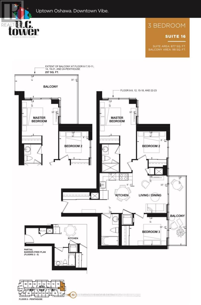 716 - 2550 Simcoe Street N, Oshawa, Ontario  L1L 0R5 - Photo 29 - E12935310