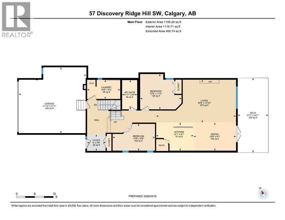 57 Discovery Ridge Hill Sw, Calgary, Alberta  T3H 4Y5 - Photo 29 - A2293374
