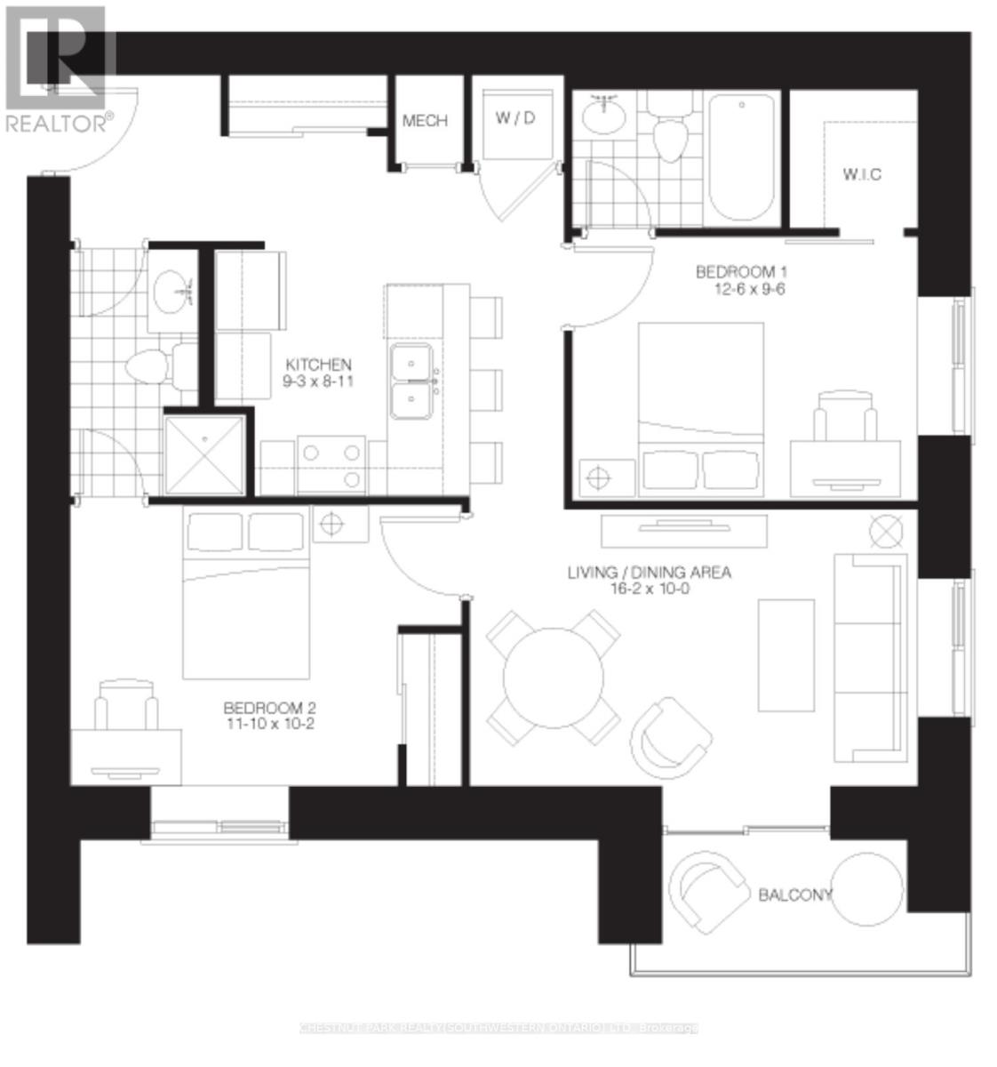 1505 - 318 Spruce Street, Waterloo, Ontario  N2L 0E9 - Photo 25 - X12936500