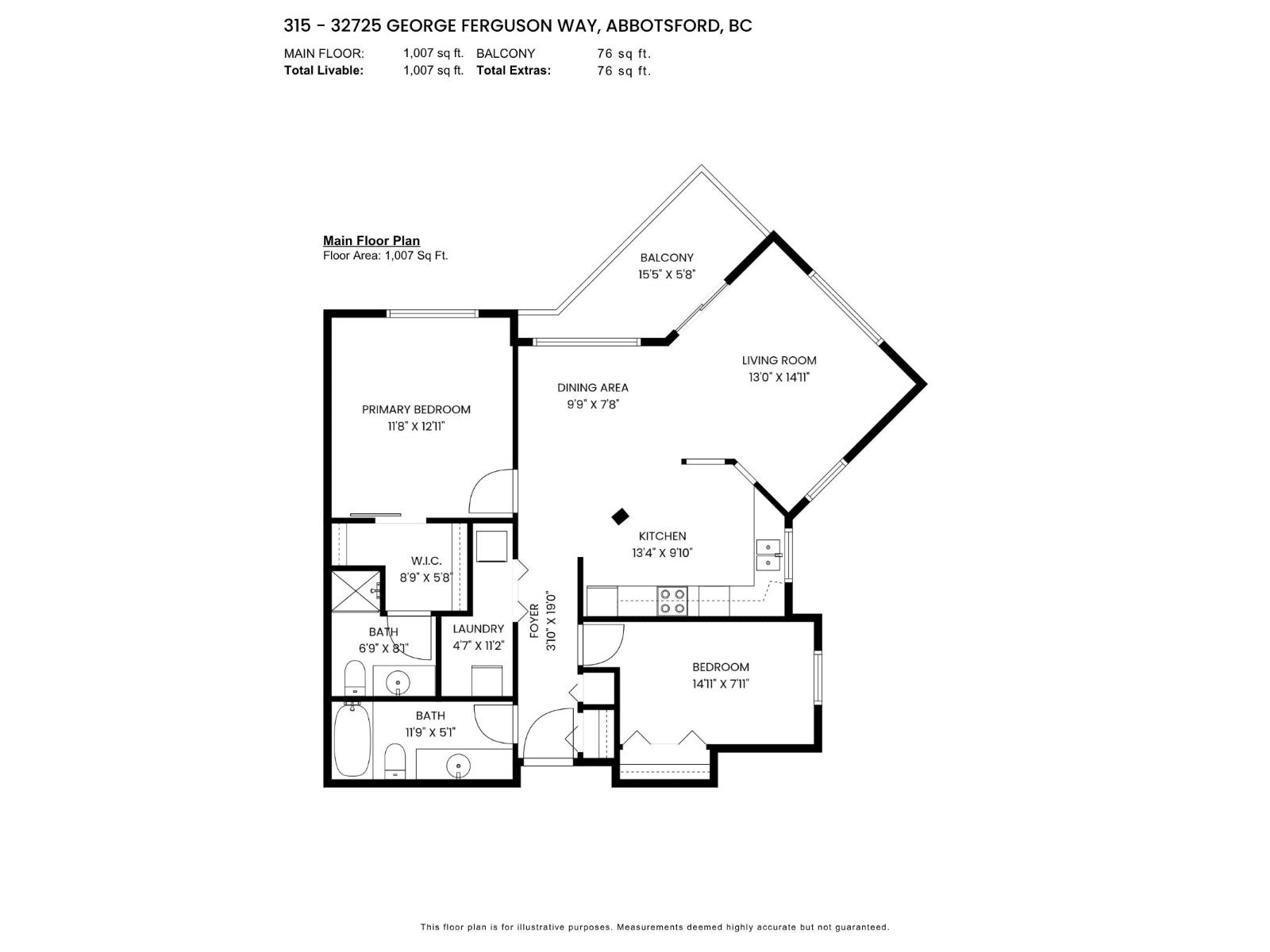 315 32725 George Ferguson Way, Abbotsford, British Columbia V2T 5M5 - Photo 39 - R3105034