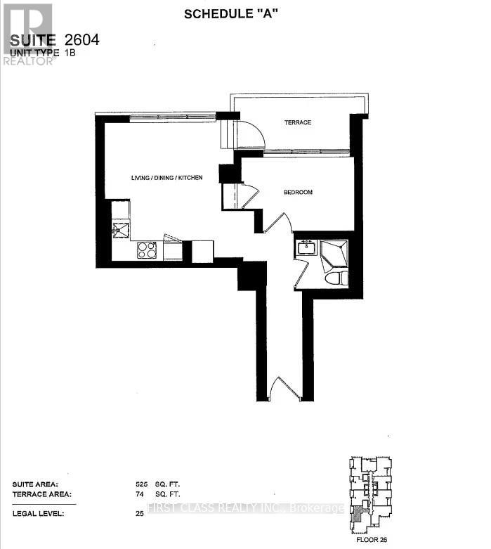 2604 - 1 Quarrington Lane, Toronto, Ontario  M3C 0S4 - Photo 19 - C12925388