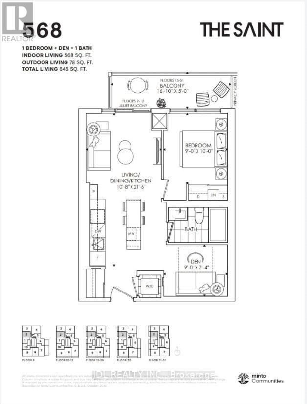 1502 - 89 Church Street, Toronto, Ontario  M5C 0B7 - Photo 12 - C12935714