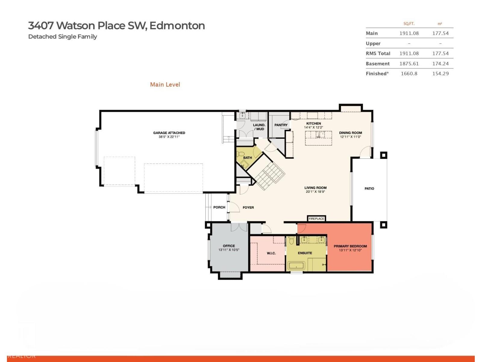 3407 Watson Pl Sw, Edmonton, Alberta  T6W 0P3 - Photo 48 - E4477987