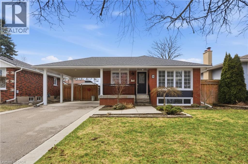 31 MARSHALL Street, Brantford, Ontario