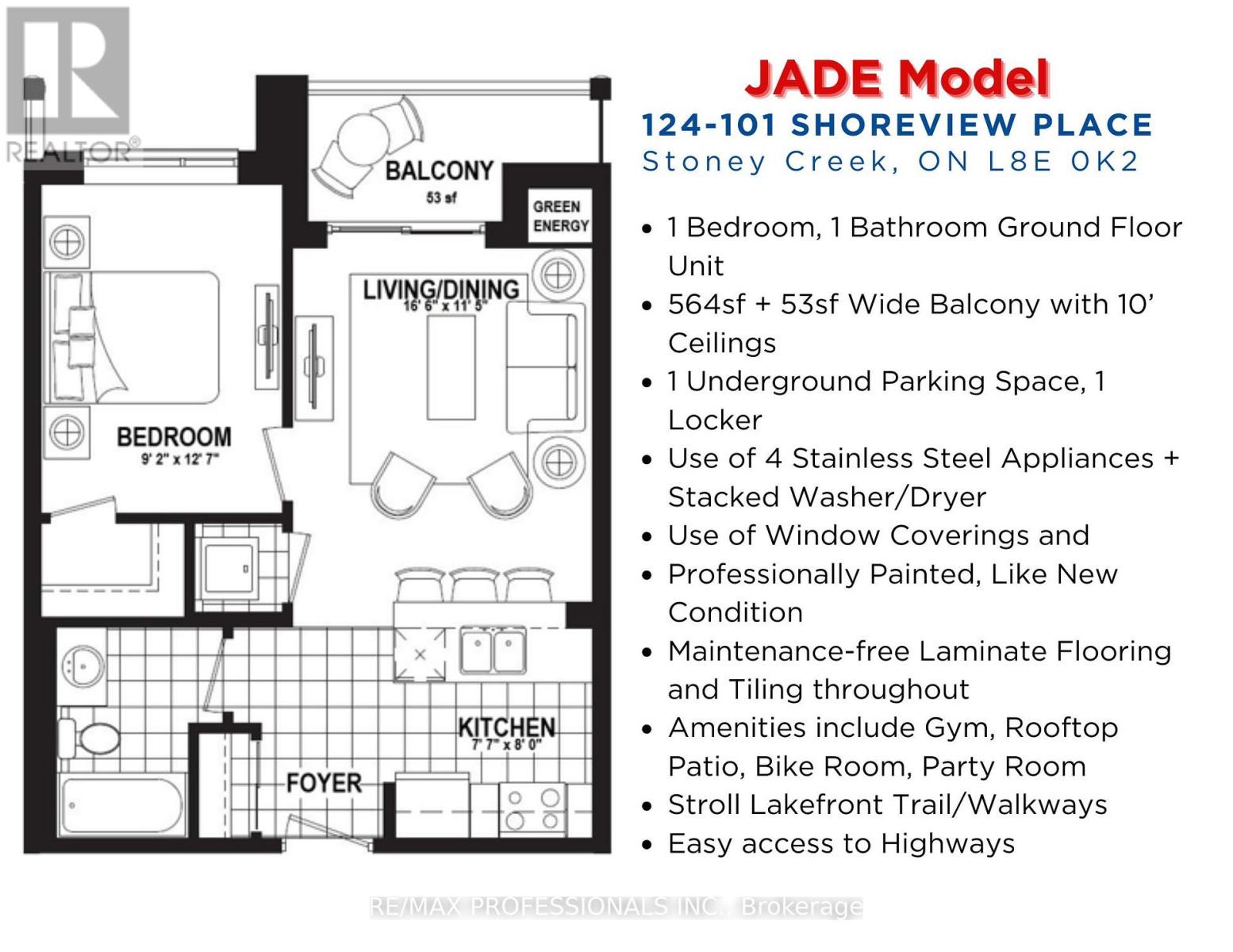 124 - 101 Shoreview Place, Hamilton, Ontario  L8E 0K2 - Photo 11 - X12885582