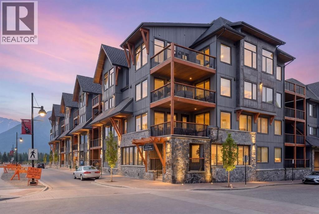402, 1505 Spring Creek Gate, Canmore, Alberta  T1W 0N5 - Photo 1 - A2295643
