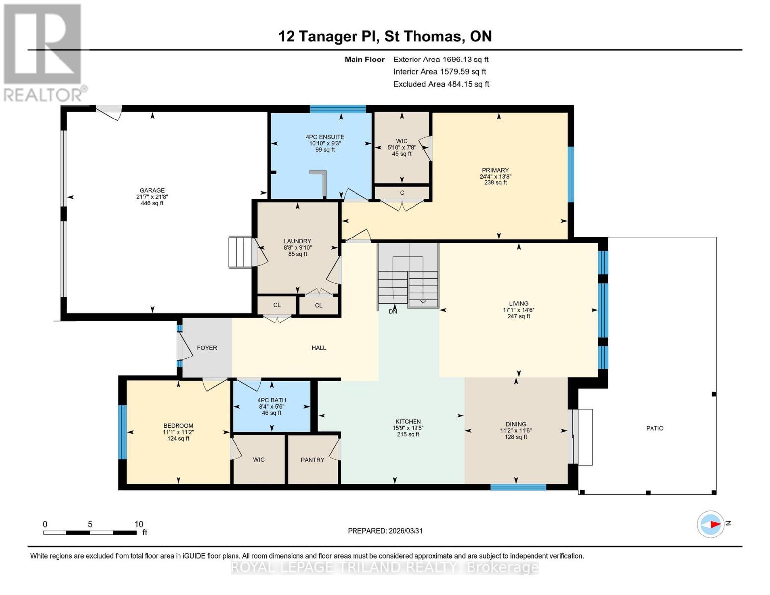 12 Tanager Place, St. Thomas, Ontario  N5R 6K9 - Photo 49 - X12940266