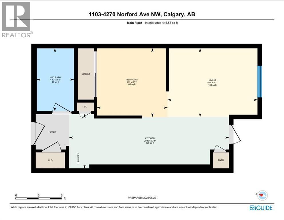 1103, 4270 Norford Avenue NW, Calgary, Alberta  T3B 6P8 - Photo 7 - A2250893