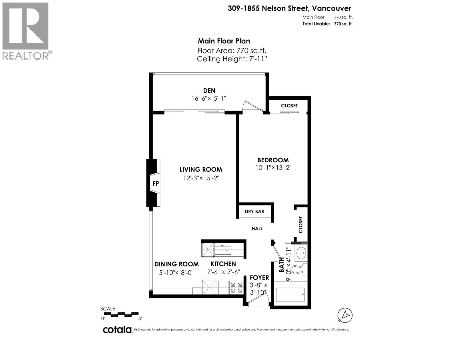 309 1855 Nelson Street, Vancouver, British Columbia  V6G 1M9 - Photo 20 - R3105448