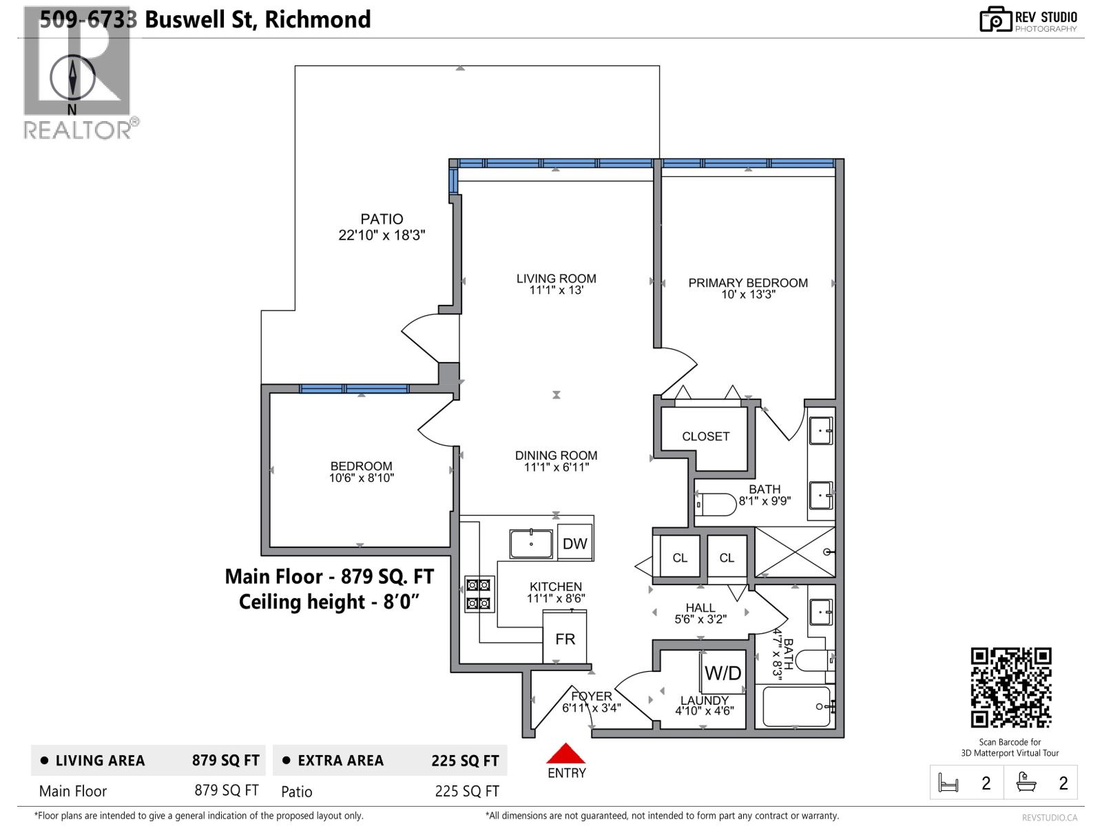 509 6733 Buswell Street, Richmond, British Columbia  V6Y 0E3 - Photo 22 - R3105331