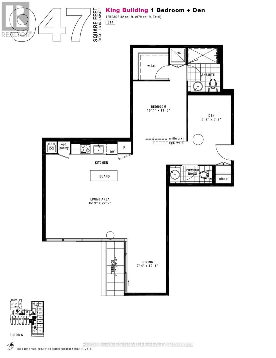 614 - 560 King Street W, Toronto, Ontario  M5V 0L5 - Photo 10 - C12941522