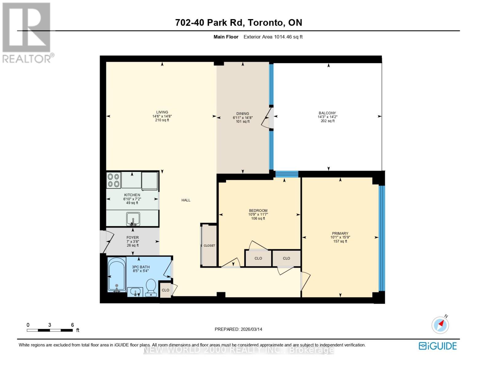 702 - 40 Park Road, Toronto, Ontario  M4W 2N4 - Photo 13 - C12941638