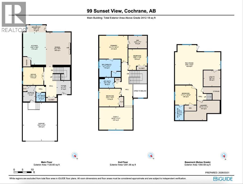 99 Sunset View, Cochrane, Alberta  T4C 0E8 - Photo 45 - A2297999