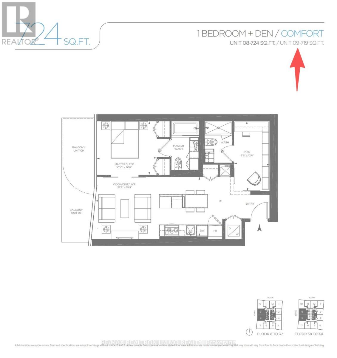 3409 - 1 Bloor Street E, Toronto, Ontario  M4W 0A8 - Photo 32 - C12913016