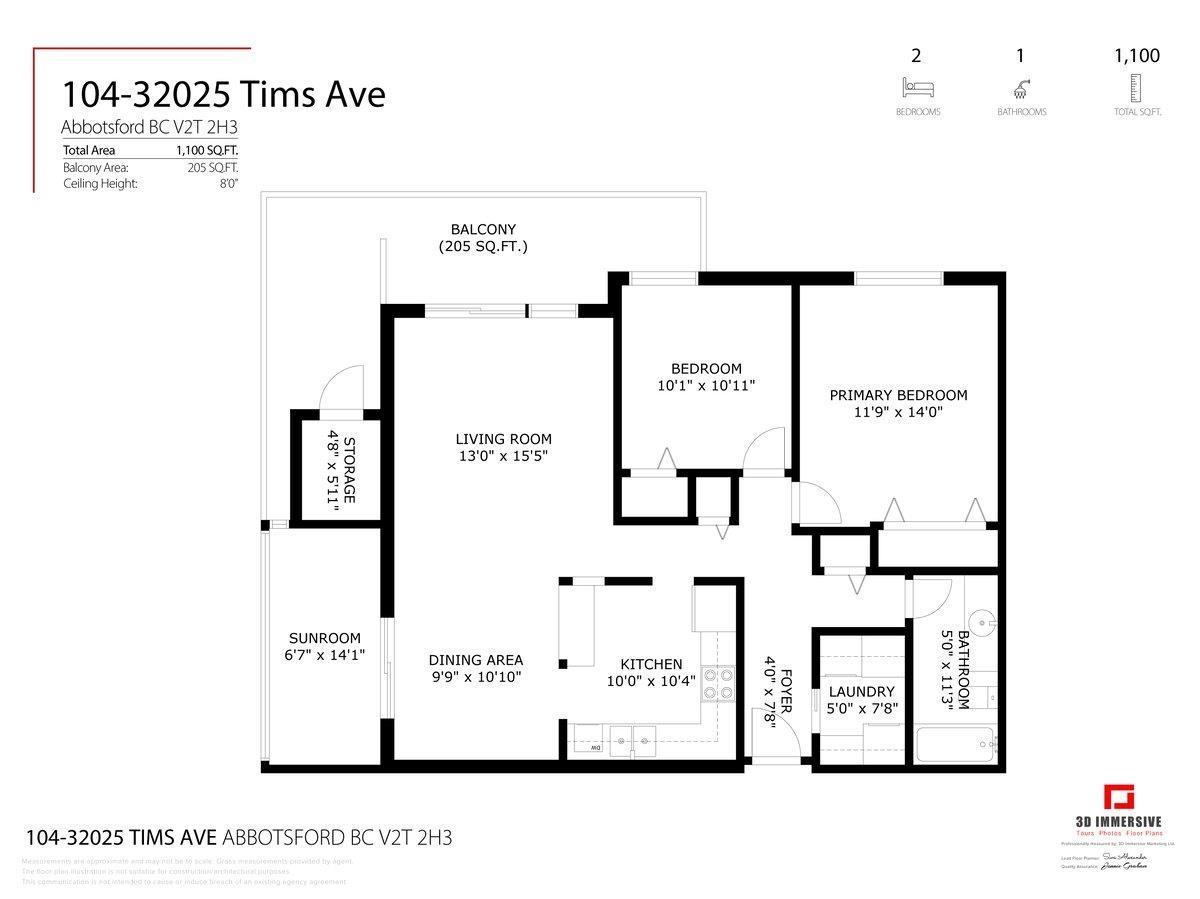 104 32025 Tims Avenue, Abbotsford, British Columbia  V2T 2H3 - Photo 32 - R3105666