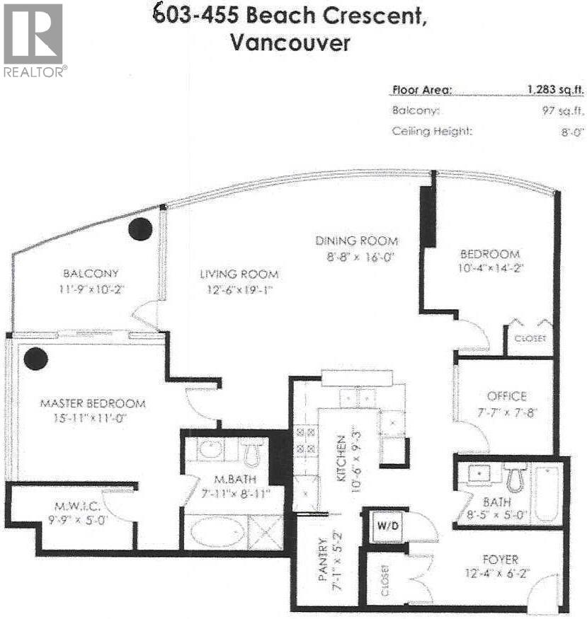 603 455 Beach Crescent, Vancouver, British Columbia  V6Z 3E5 - Photo 16 - R3104199
