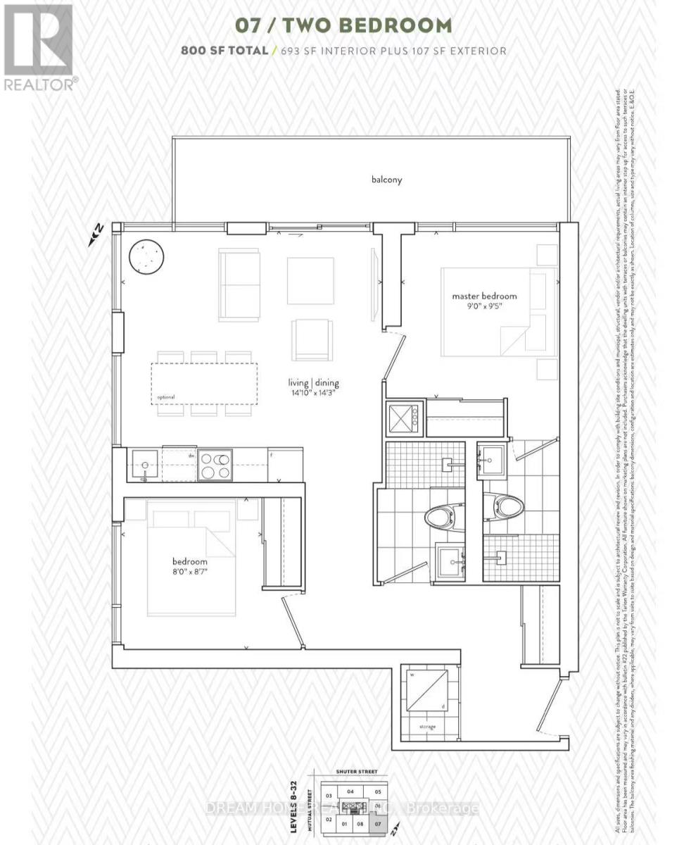 807 - 47 Mutual Street, Toronto, Ontario  M5B 0C6 - Photo 12 - C12942284