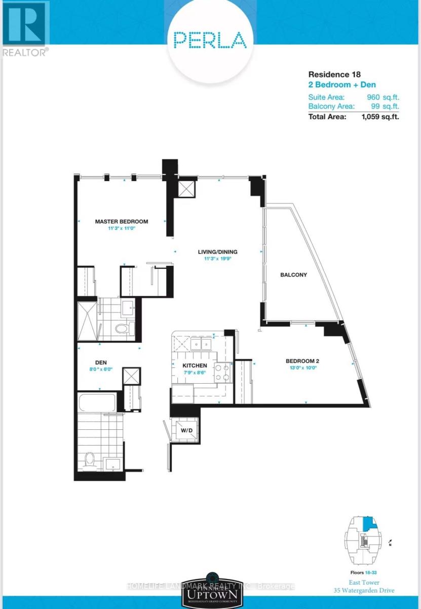 2618 - 35 Watergarden Drive, Mississauga, Ontario L5R 0G8 - Photo 9 - W12942352