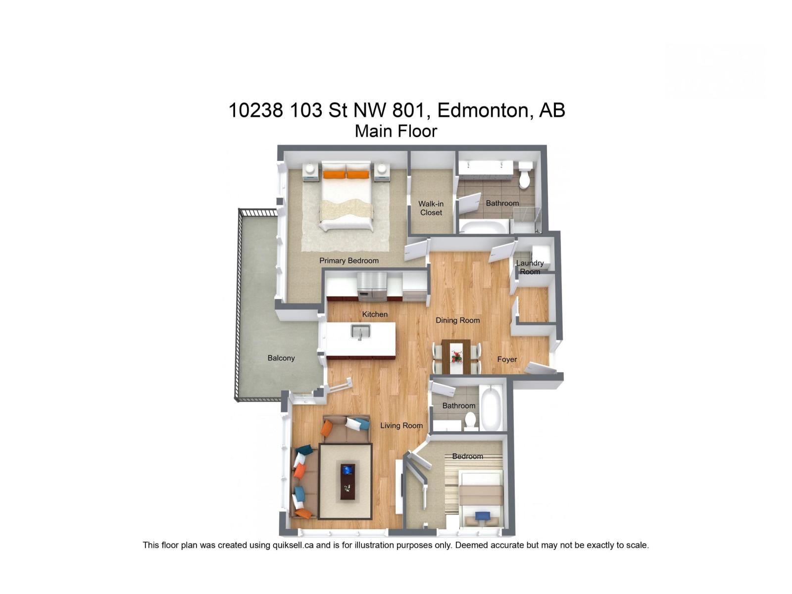 #801 10238 103 St Nw, Edmonton, Alberta  T5J 0G6 - Photo 2 - E4479969