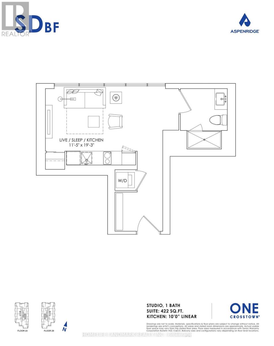 Unit 2904 - 1 Quarrington Lane, Toronto, Ontario  M3C 0S4 - Photo 17 - C12942420