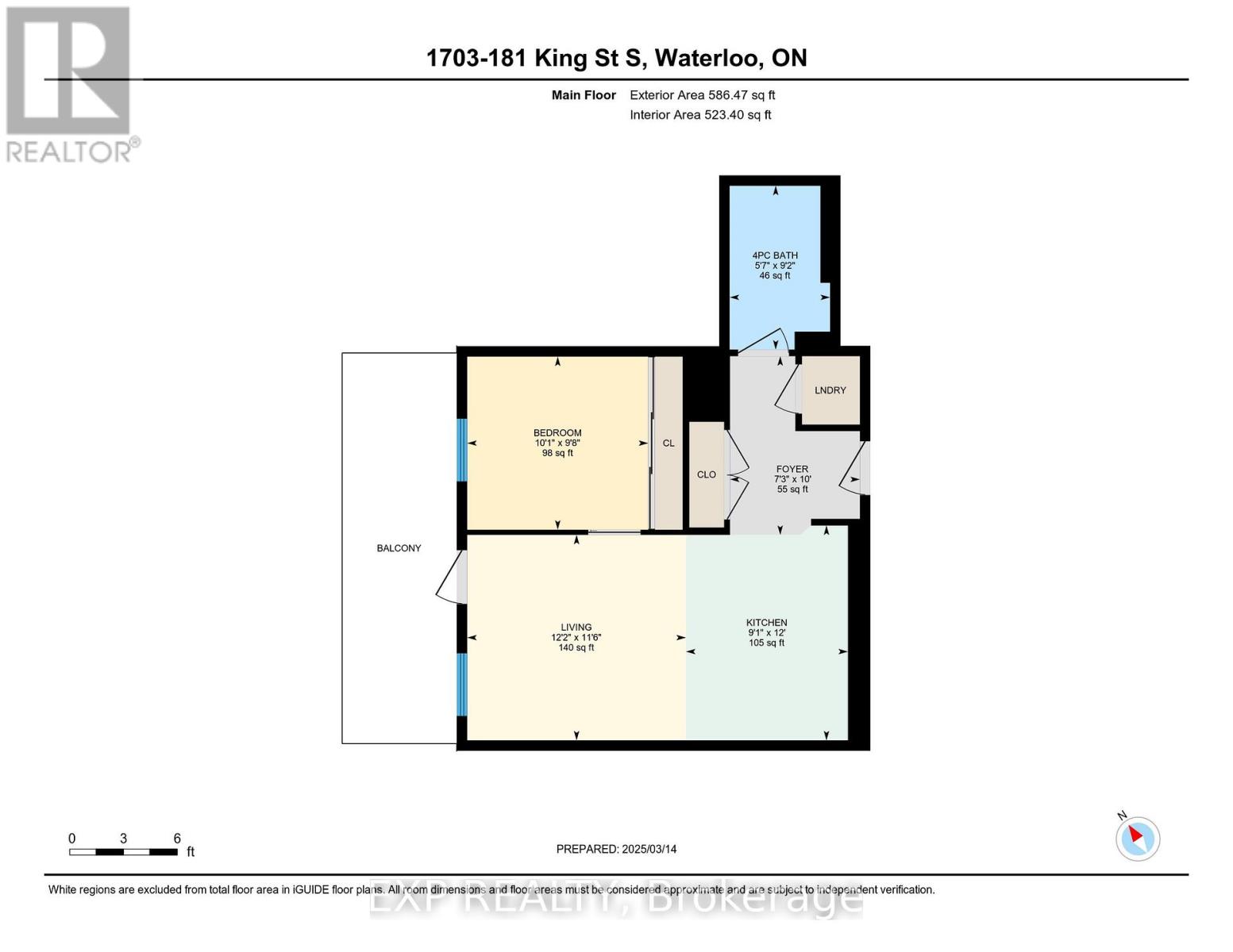 1703 - 181 King Street S, Waterloo, Ontario  N2J 1P7 - Photo 25 - X12943194