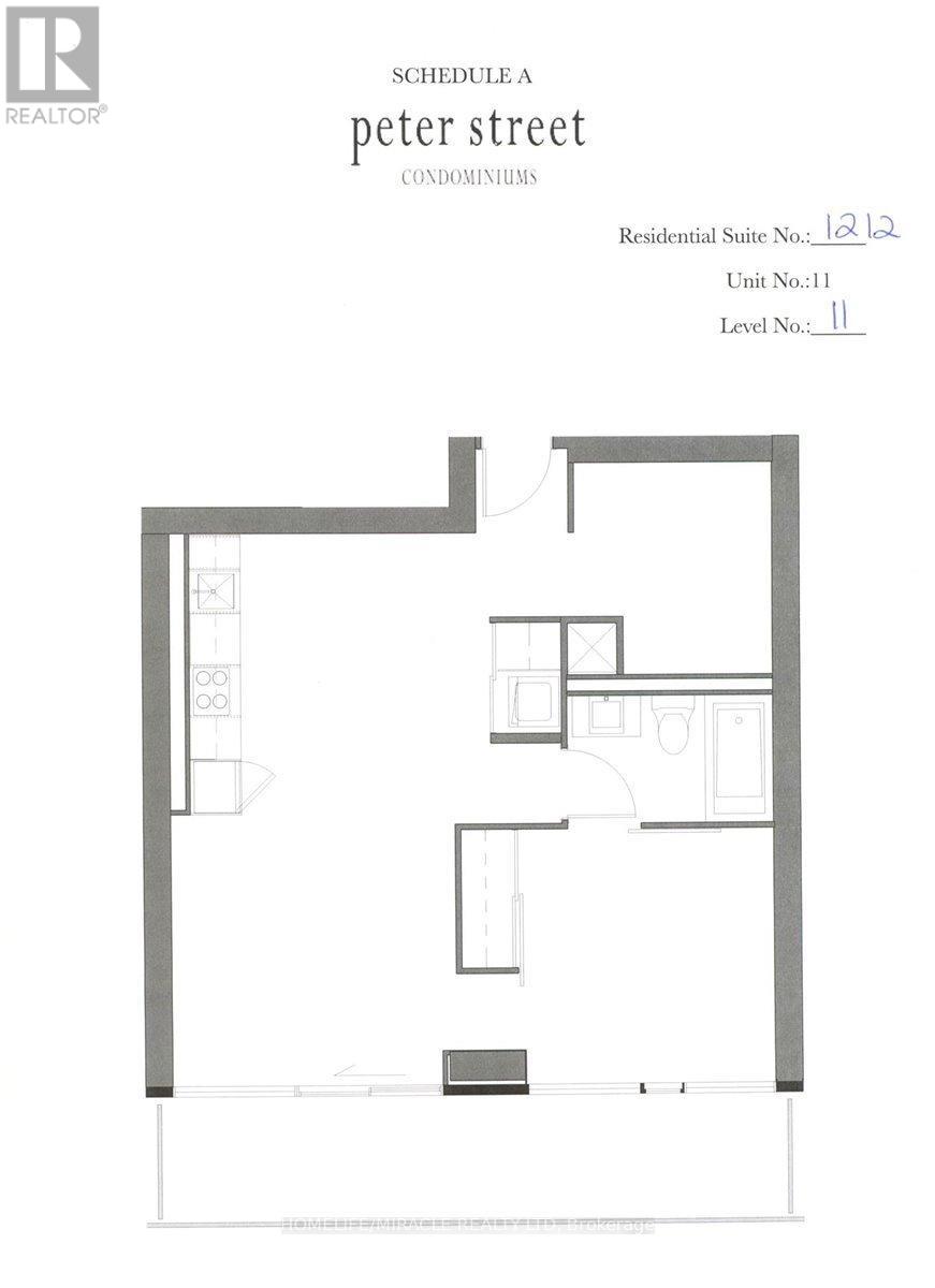 1212 - 101 Peter Street, Toronto, Ontario  M5V 0G6 - Photo 14 - C12943534