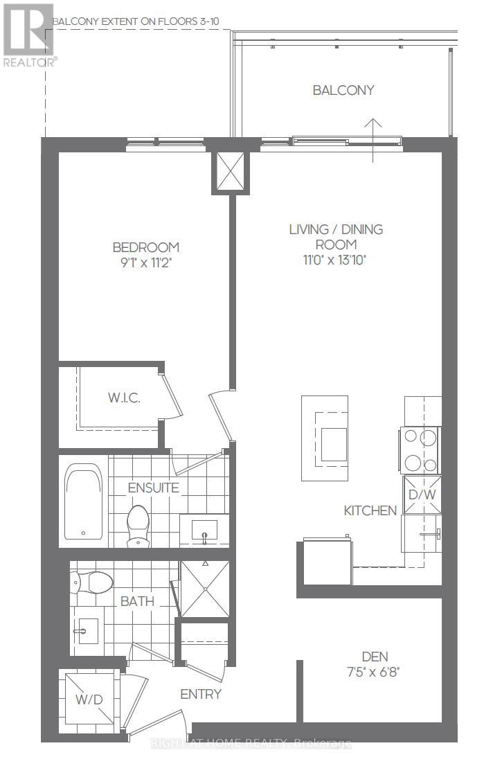 702 - 2560 Eglinton Avenue W, Mississauga, Ontario  L5M 0Y3 - Photo 9 - W12943546