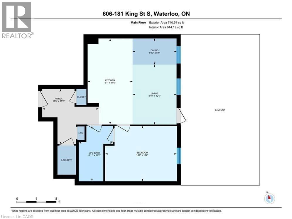 181 King Street S Unit# 606, Waterloo, Ontario  N2J 0E7 - Photo 5 - 40816519