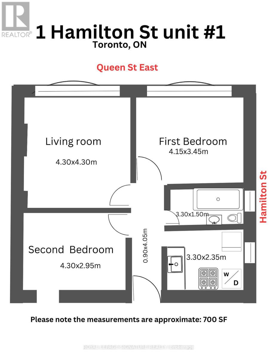 1 - 1 Hamilton Street, Toronto, Ontario  M4M 2C4 - Photo 13 - E12943922