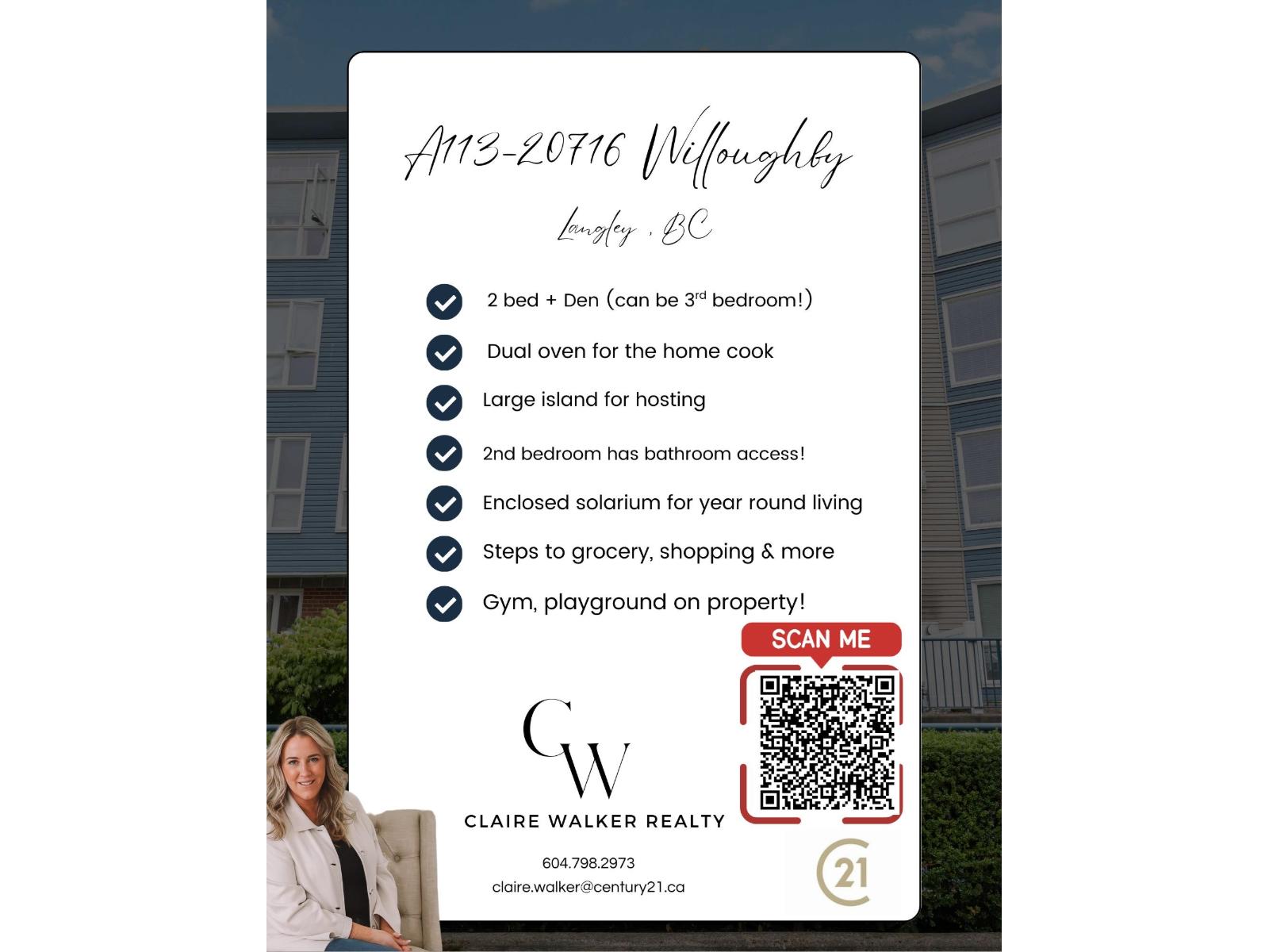 A113 20716 Willoughby Town Centre Drive, Langley, British Columbia  V2Y 3J7 - Photo 37 - R3079731