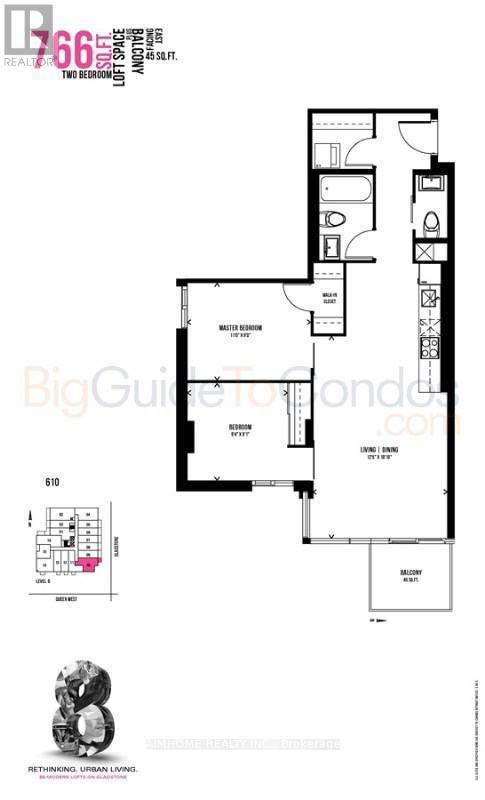 610 - 8 Gladstone Avenue, Toronto, Ontario  M6J 3K6 - Photo 33 - C12944688