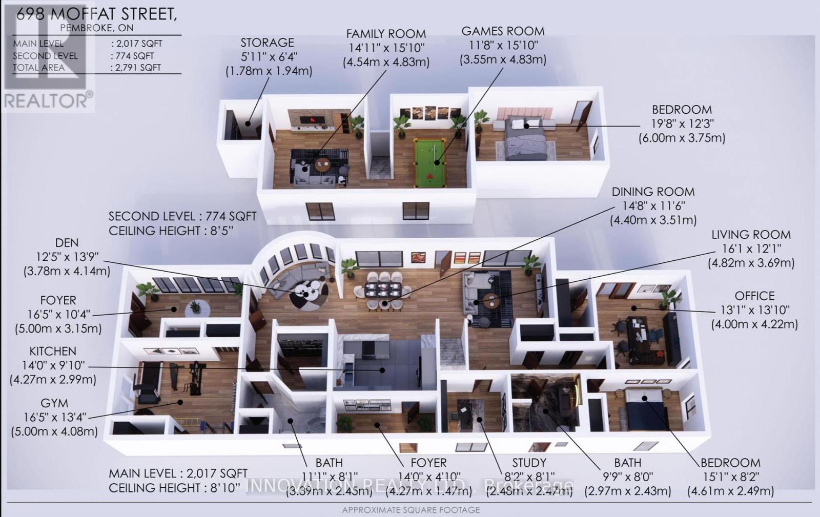 698 Moffat Street, Pembroke, Ontario  K8A 3Y1 - Photo 26 - X12945064