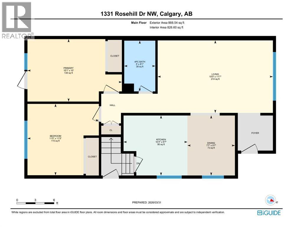 1331 Rosehill Drive NW, Calgary, Alberta  T2K 1M3 - Photo 4 - A2297976