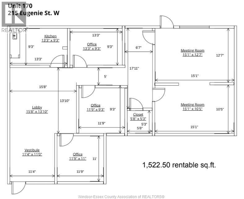 215 Eugenie Street West Unit# 170, Windsor, Ontario  N8X 2X7 - Photo 12 - 26006779