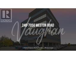 240 - 7050 WESTON ROAD, Vaughan, Ontario