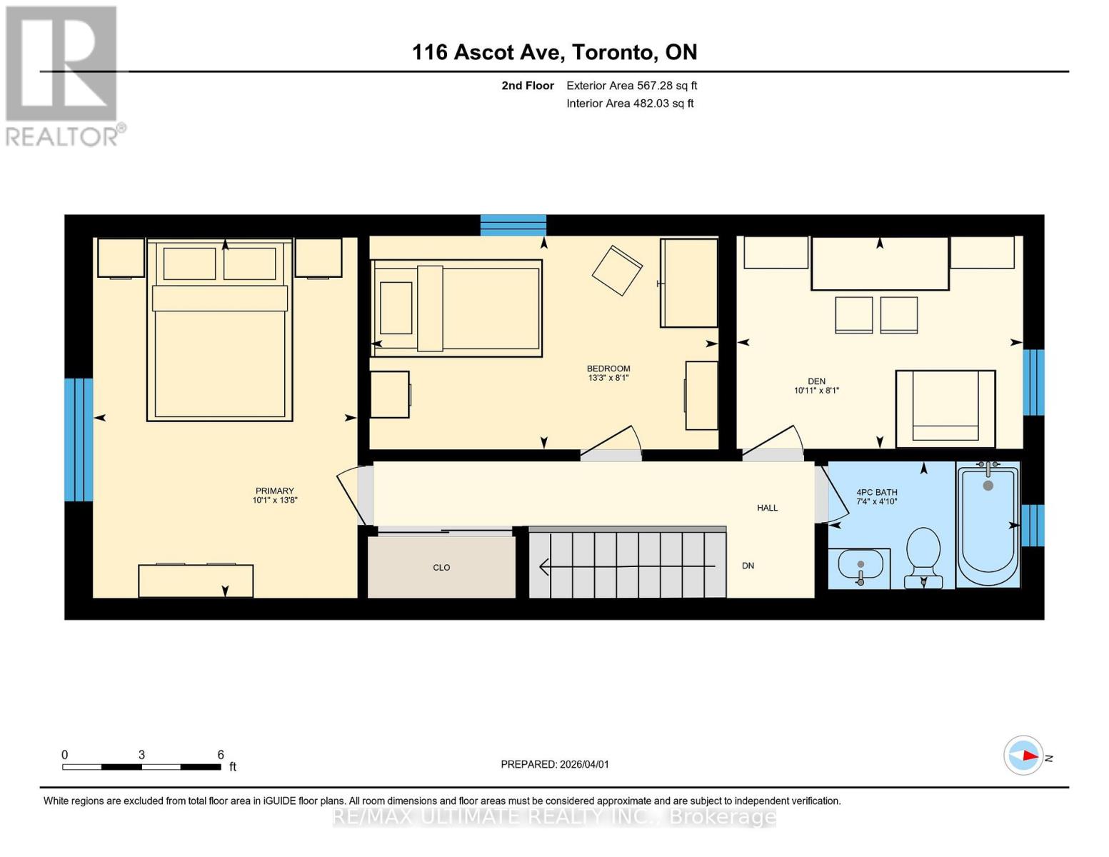 116 Ascot Avenue, Toronto, Ontario  M6E 1G2 - Photo 46 - W12945876