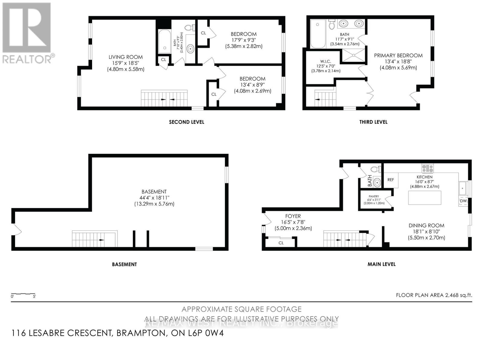 116 Lesabre Crescent, Brampton, Ontario  L6P 0W4 - Photo 33 - W12945998