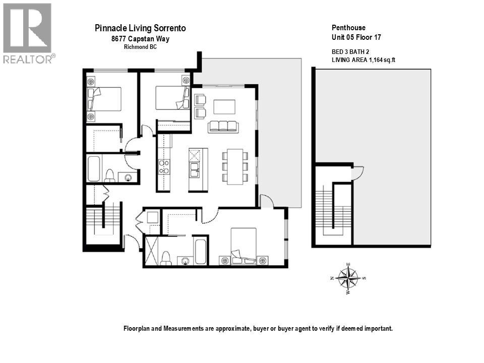 Ph 1705 8677 Capstan Way, Richmond, British Columbia  V6X 0N6 - Photo 40 - R3105866