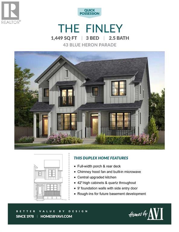 43 Blue Heron Parade Se, Calgary, Alberta  T3S 0W7 - Photo 27 - A2293323