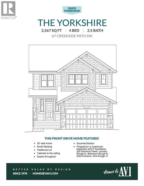 67 Creekside Path SW, Calgary, Alberta  T2X 5V9 - Photo 34 - A2294127