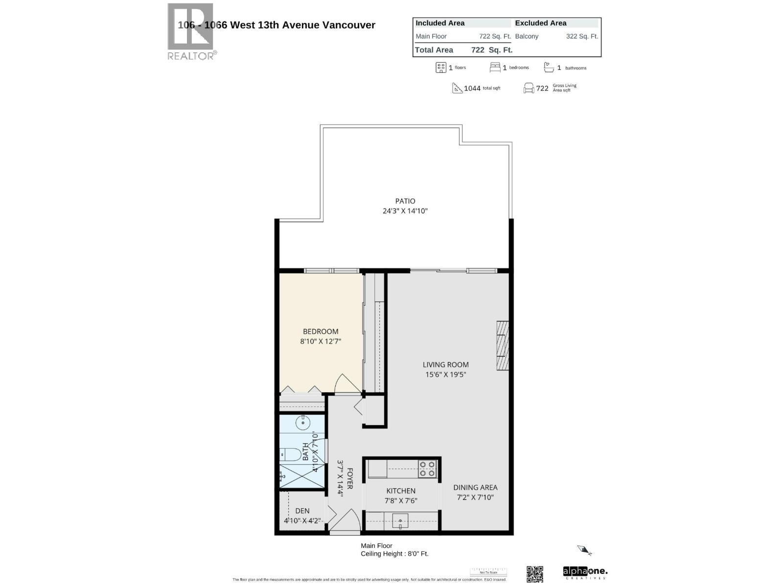 106 1066 W 13th Avenue, Vancouver, British Columbia  V6H 1N2 - Photo 22 - R3105883