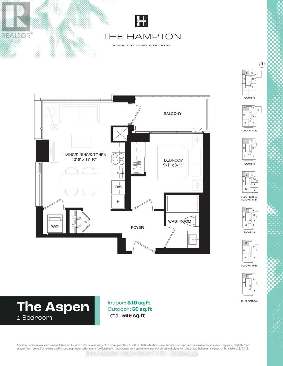 3412 - 101 Roehampton Avenue, Toronto, Ontario  M4P 2W2 - Photo 25 - C12948150