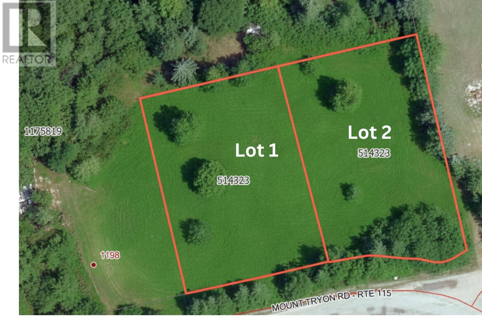 LOT 1 & 2 Mount Tryon Road, Mount Tryon, Prince Edward Island