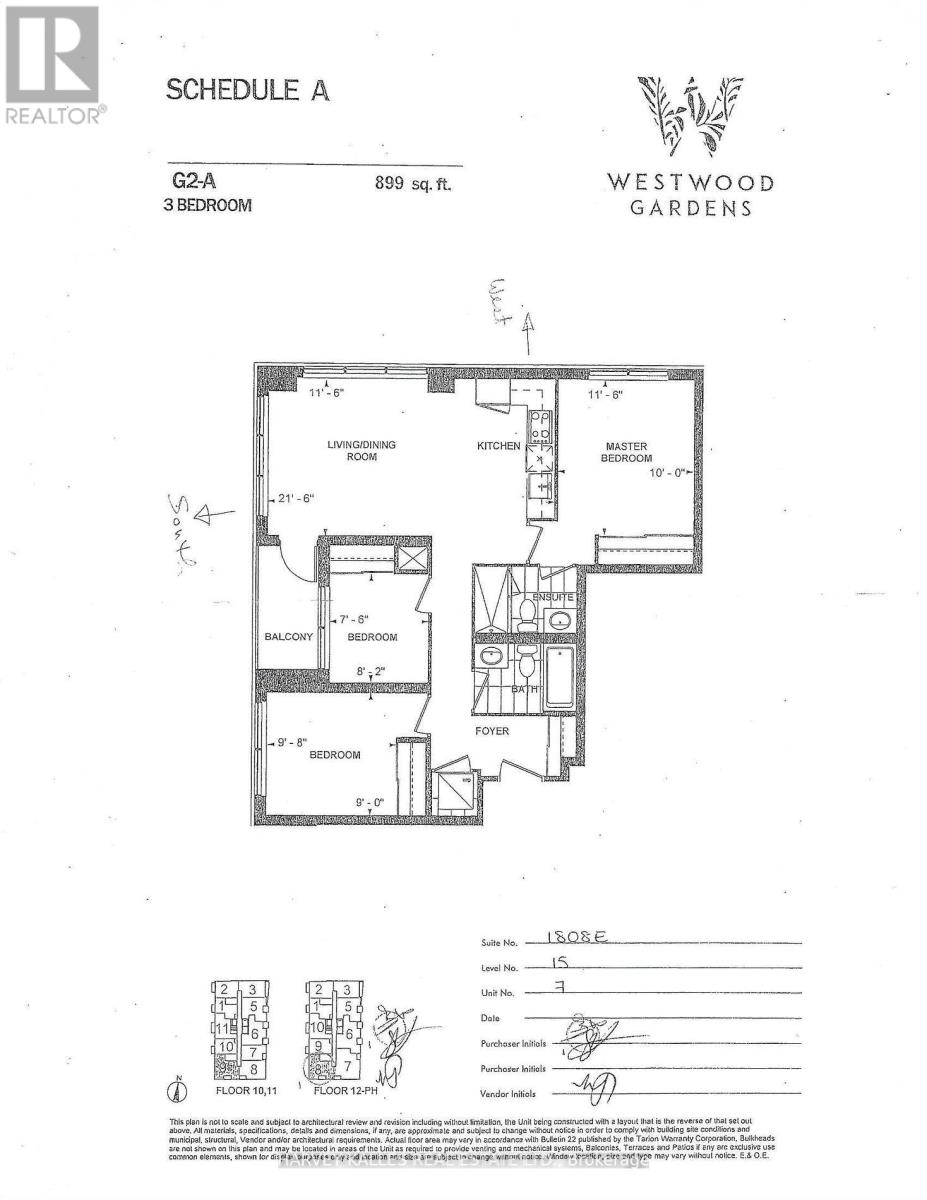 1808e - 8868 Yonge Street, Richmond Hill, Ontario  L4C 0T4 - Photo 4 - N12950078