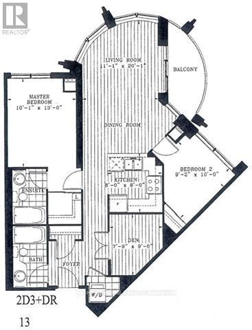 1713 - 310 Burnhamthorpe Road W, Mississauga, Ontario  L5B 4P9 - Photo 33 - W12950288