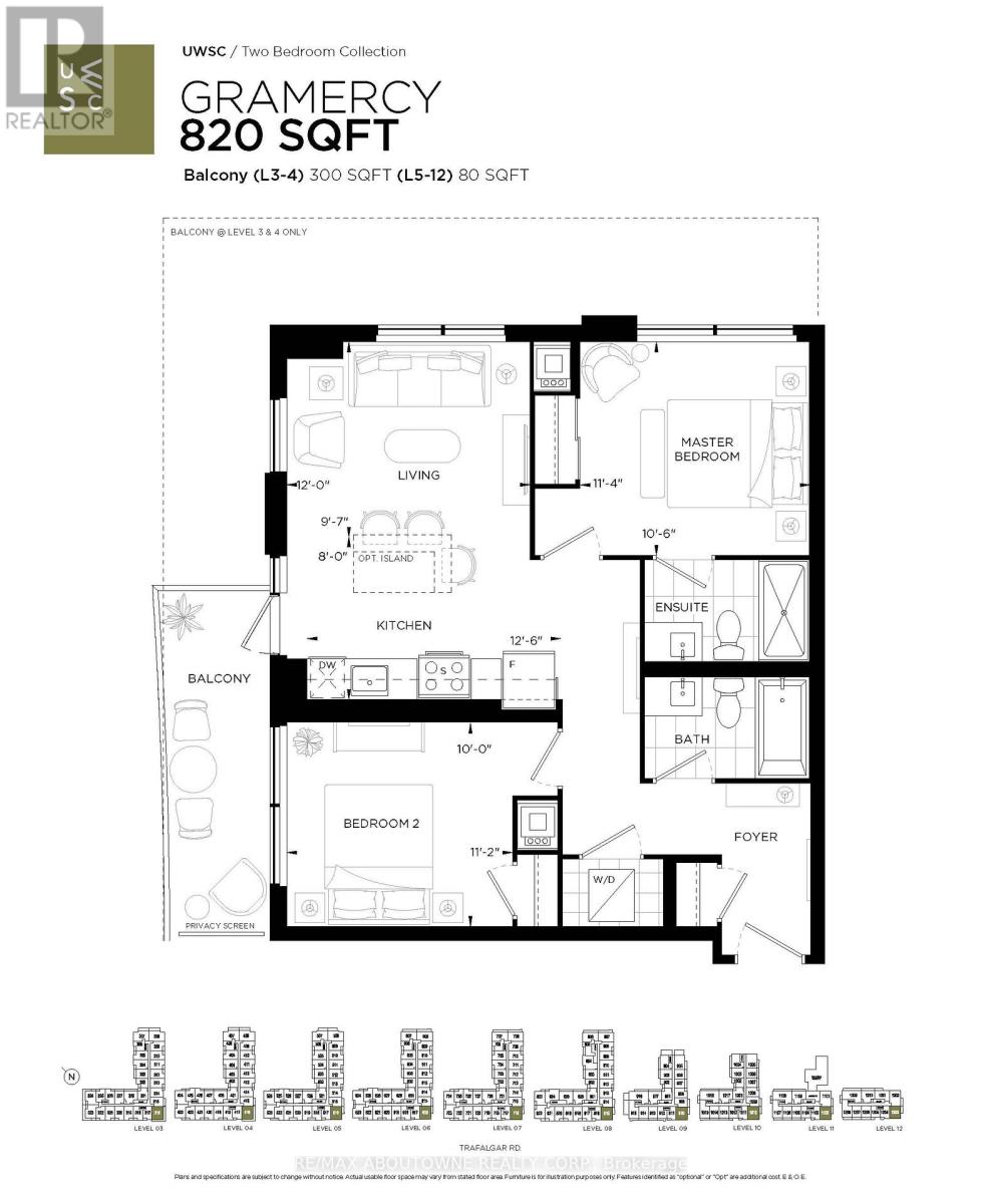 1203 - 3200 William Coltson Avenue, Oakville, Ontario  L6H 7C2 - Photo 38 - W12950618