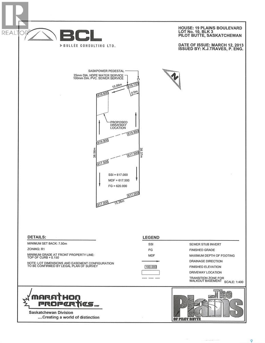 19 Plains BOULEVARD, pilot butte, Saskatchewan