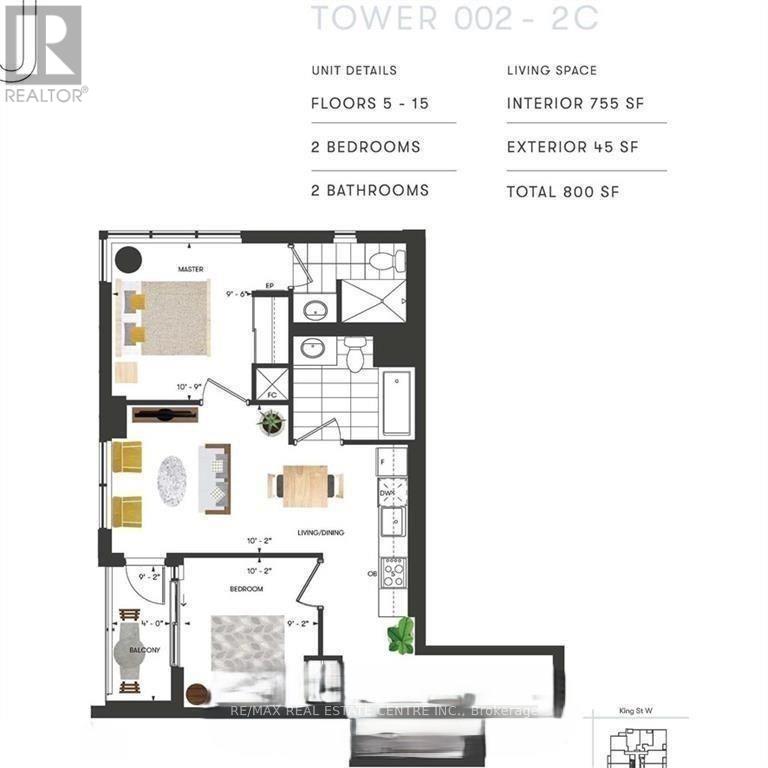 1902 - 15 Wellington Street S, Kitchener, Ontario  N2G 0E4 - Photo 3 - X12952026