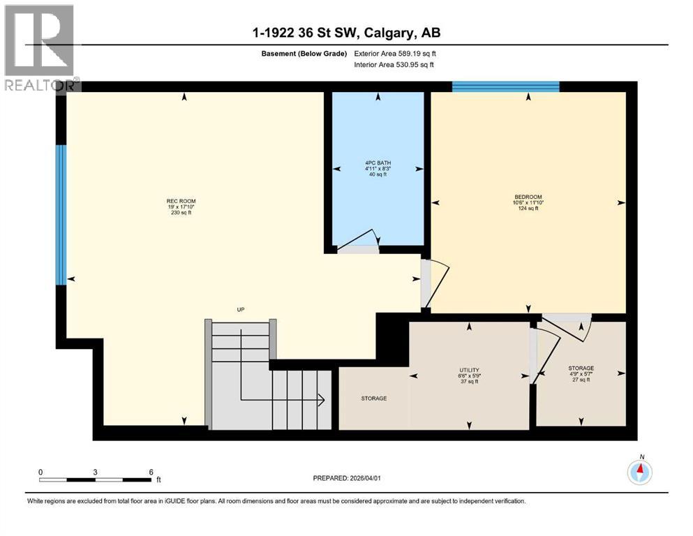1, 1922 36 Street SW, Calgary, Alberta  T3E 2Y9 - Photo 31 - A2297486